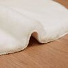 vidaXL Tapis en Fourrure Synth&eacute;tique de Lapin Olite Cr&egrave;me 60 x 90 cm