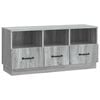 vidaXL Meuble TV Sonoma gris 102 x 34,5 x 47 cm Bois d'ing&eacute;nierie