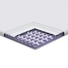 vidaXL Surmatelas Blanc 160 x 200 cm Tissu Jacquard