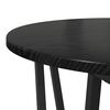 vidaXL Ensemble de tables d'appoint 2 pcs Ch&ecirc;ne noir