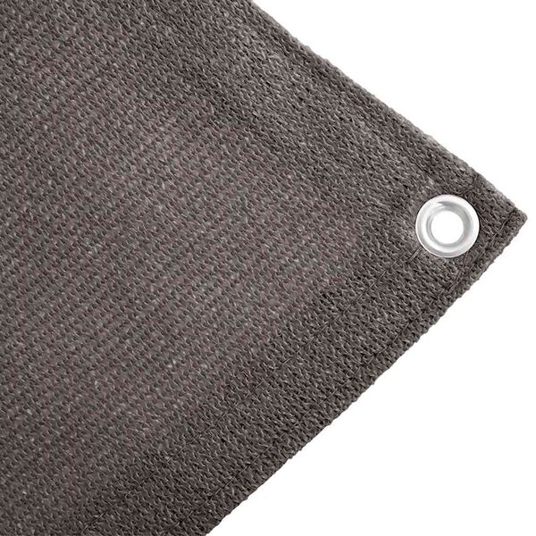 vidaXL Tapis de tente 250 x 600 cm Anthracite