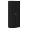vidaXL Haut Armoire Ch&ecirc;ne noir 70 x 42,5 x 185 cm