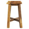 vidaXL Tabouret de salle de bain Bois de Suar solide