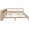 vidaXL Lit biblioth&egrave;que sans matelas 180x200 cm bois massif de pin