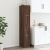 vidaXL Armoire apothicaire ch&ecirc;ne marron 30x41x174,5 cm bois ing&eacute;nierie
