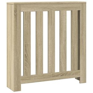 vidaXL Cache-Radiateur Ch&ecirc;ne Sonoma 78 x 20 x 82 cm Bois d'ing&eacute;nierie