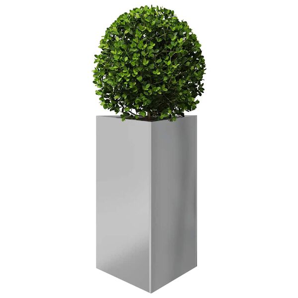 vidaXL Jardini&egrave;re triangulaire 50x43x75 cm acier galvanis&eacute;