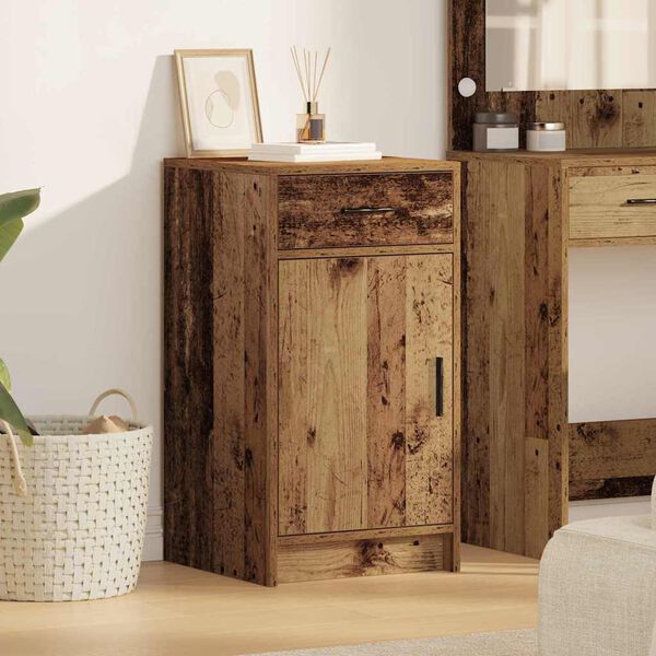 vidaXL Buffet Bois ancien 40 x 40.5 x 75 cm Bois d'ing&eacute;nierie