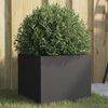 vidaXL Jardini&egrave;re noir 32x30x29 cm acier