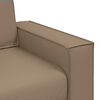 vidaXL Canap&eacute; 120cm Cappuccino tissu