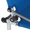 Eurotrail Chaise de camping Moita bleu