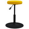vidaXL Chaises &agrave; manger lot de 2 Jaune moutarde Velours