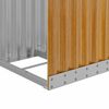 vidaXL Porte-bûches aspect bois 40x45x100 cm acier galvanisé