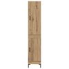 vidaXL Haut Armoire Ch&ecirc;ne artisanal 69,5 x 34 x 180 cm