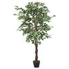 vidaXL Ficus artificiel 1008 feuilles 180 cm vert
