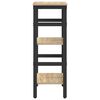 vidaXL &Eacute;tag&egrave;re Ch&ecirc;ne Sonoma 40 x 29,5 x 81 cm Bois d'ing&eacute;nierie
