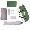 vidaXL Tente de camping &agrave; d&ocirc;me 2 personne vert imperm&eacute;able