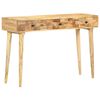 vidaXL Table console 115x35x76 cm Bois de manguier massif