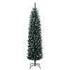 vidaXL Sapin de No&euml;l artificiel mince 300 LED 240 cm