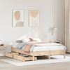 vidaXL Cadre de lit sans matelas 140x200 cm bois massif de pin