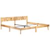 vidaXL Cadre de lit sans matelas bois de manguier massif 200x200 cm