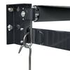 vidaXL Auvent r&eacute;tractable anthracite 4,5x3 m tissu et aluminium