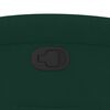 vidaXL Fauteuil inclinable Vert fonc&eacute; Velours