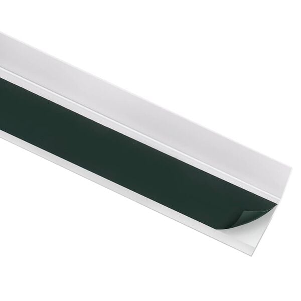 vidaXL Nez de marche forme en L 5 pcs aluminium 100 cm argent&eacute;