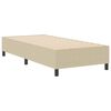 vidaXL Cadre de lit plateforme Vert gris 100 x 200 cm tissu