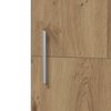 vidaXL Haut Armoire 2 pcs Ch&ecirc;ne artisanal 50 x 42,5 x 185 cm