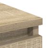 vidaXL Buffet ch&ecirc;ne sonoma 37,5x35x76 cm bois d'ing&eacute;nierie