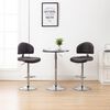 vidaXL Tabourets de bar lot de 2 marron similicuir