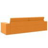 vidaXL Canap&eacute;-Lit 200cm Jaune fonc&eacute; tissu
