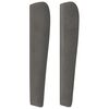 vidaXL Sommier &agrave; lattes de lit et matelas Gris fonc&eacute; 90x190 cm Velours