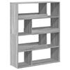 vidaXL Biblioth&egrave;que sonoma gris 100x33x125,5 cm bois d'ing&eacute;nierie