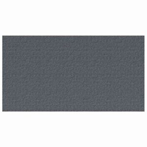 vidaXL Tapis Couloir Gris 80 x 150 cm tissu
