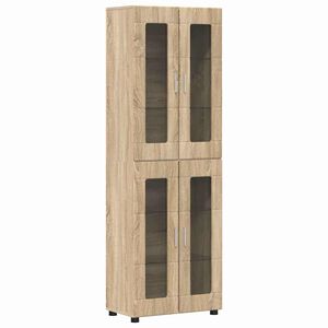 vidaXL Haut Armoire FLORIN 60 x 35 x 182 cm Ch&ecirc;ne Sonoma