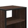 vidaXL Table de chevet murale ch&ecirc;ne marron 40x31x39,5 cm