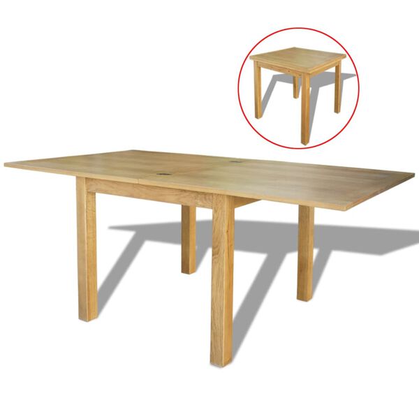 vidaXL Table extensible Ch&ecirc;ne 170x85x75 cm