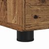 vidaXL Cabinet de salle de bain Bois Ancien 76,5 x 35 x 64 cm