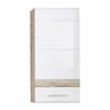 Trendteam Armoire murale rangement Set-One blanc/ch&ecirc;ne clair San Remo