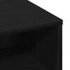 vidaXL Table basse Ch&ecirc;ne noir 60 x 60 x 30 cm Bois d'ing&eacute;nierie