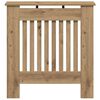 vidaXL Cache-Radiateur Ch&ecirc;ne artisanal 78 x 19 x 81,5 cm