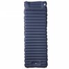 vidaXL Matelas de camping autogonflant avec oreiller 1 personne gris