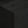 vidaXL Table basse noir 100x54x40 cm bois d'ing&eacute;nierie