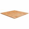 vidaXL Dessus de table carr&eacute; Marron clair80x80x1,5cm Bois ch&ecirc;ne trait&eacute;