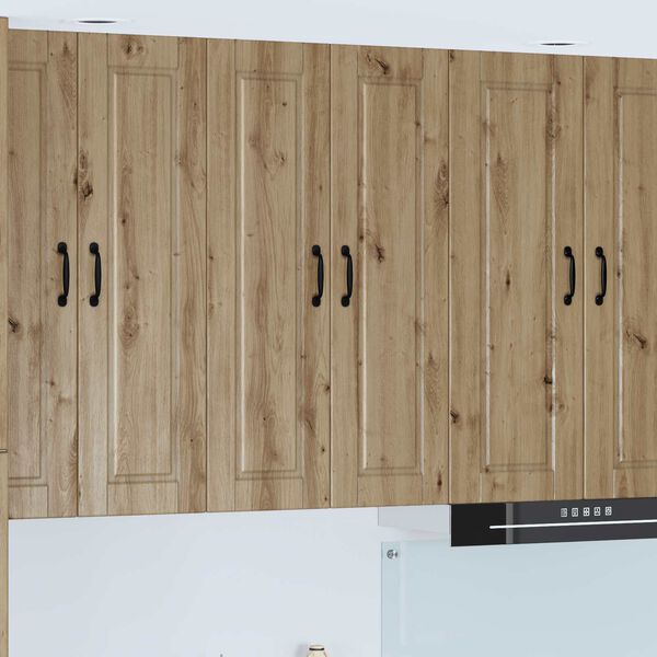 vidaXL Armoire de cuisine avec porte Ch&ecirc;ne artisanal 60 x 31 x 100 cm