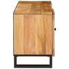 vidaXL Meuble TV Marron 105 x 33 x 46 cm Bois de mangue massif