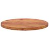 vidaXL Dessus de table &Oslash;50x2,5 cm rond bois massif d'acacia