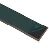 vidaXL Profils de sol 5 pcs Aluminium 134 cm Marron